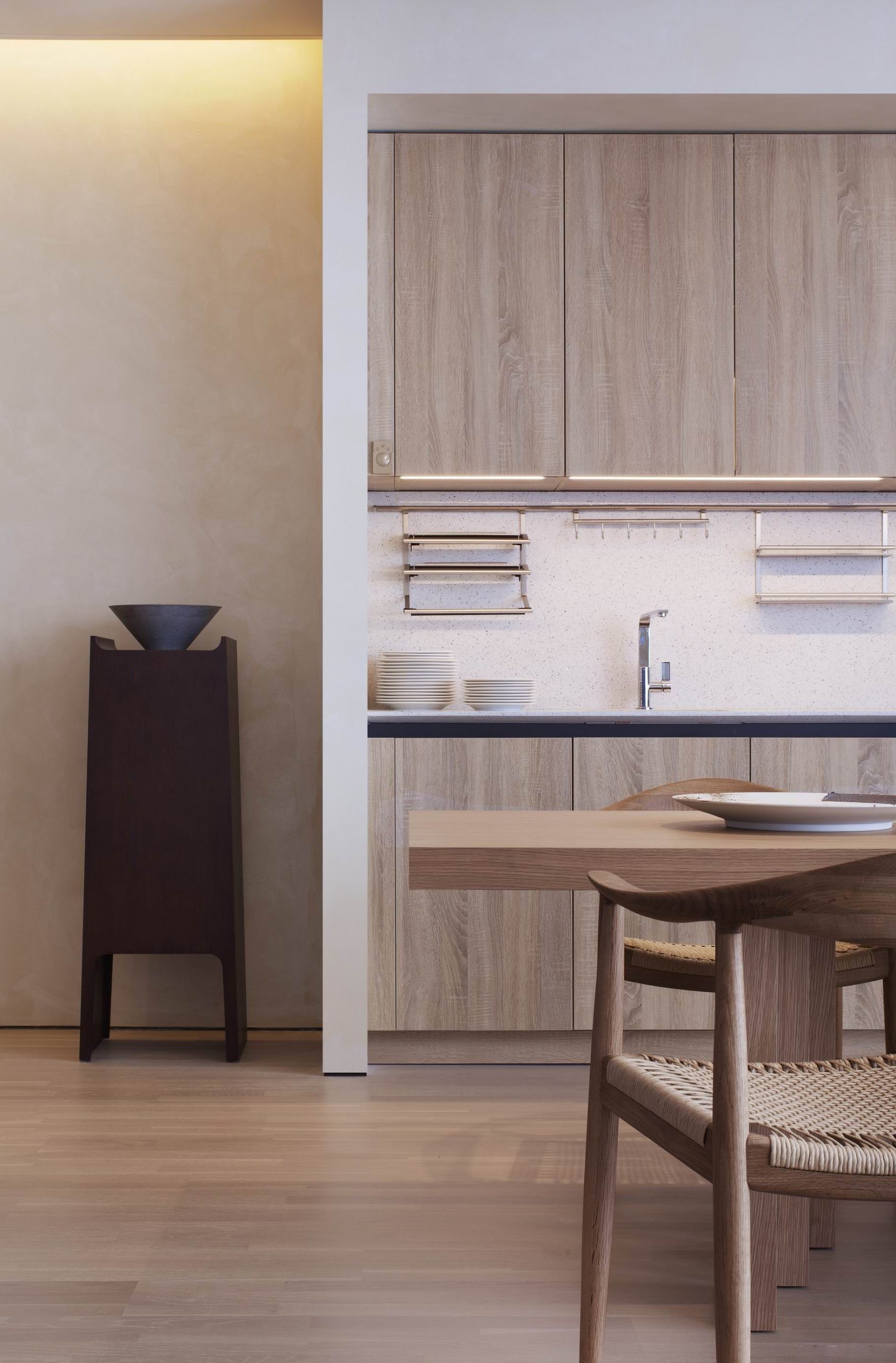 Công ty nội thất Inest thiết kế căn hộ với phong cách tối giản 
